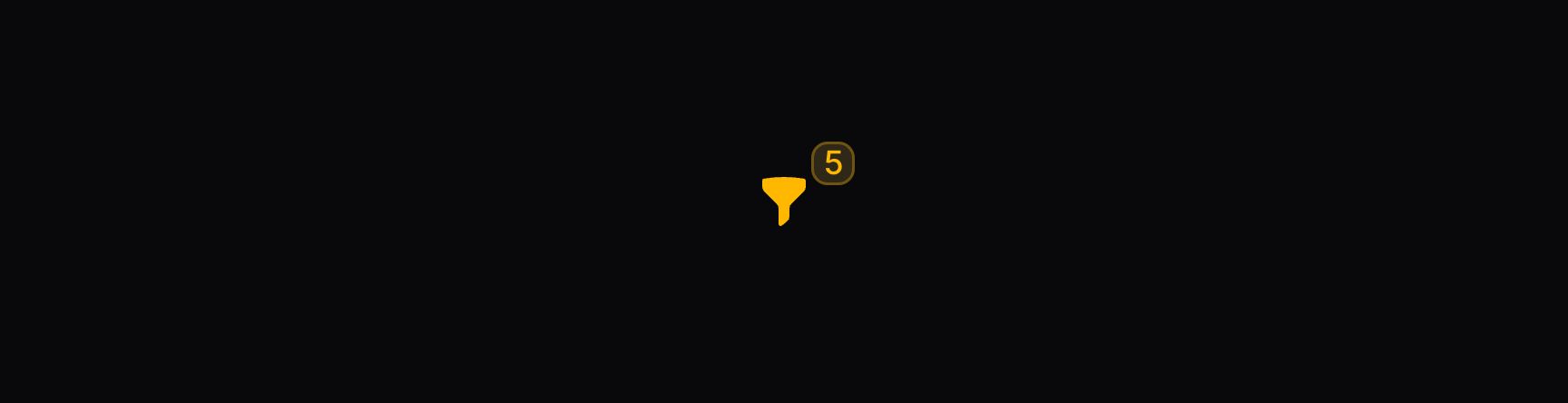 Trigger with badge