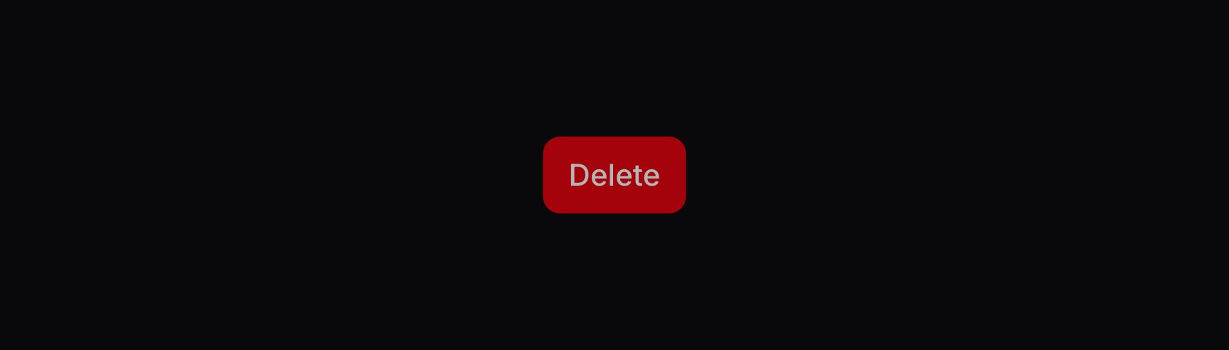 Disabled action button