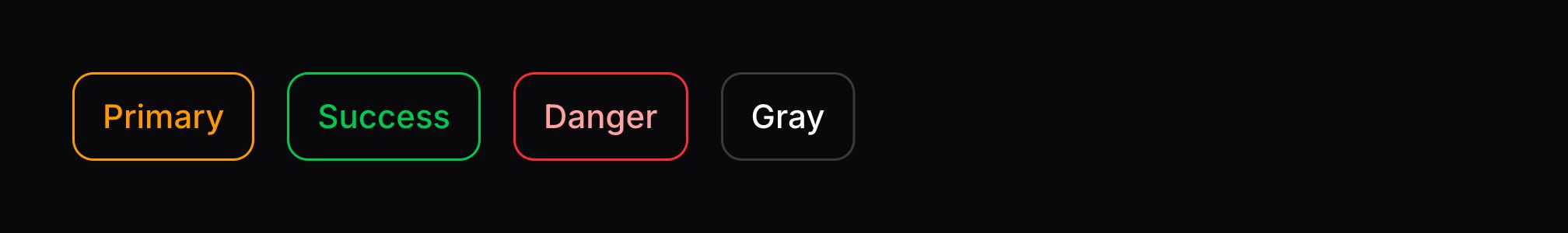 Outlined buttons