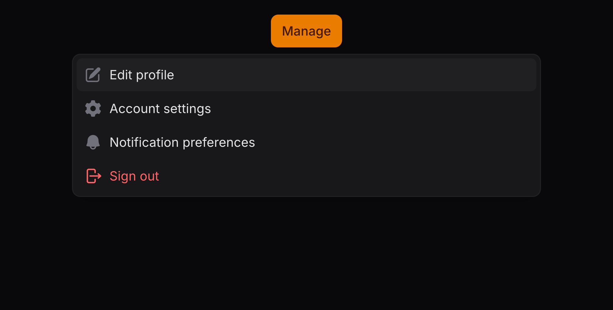 A dropdown with a custom width