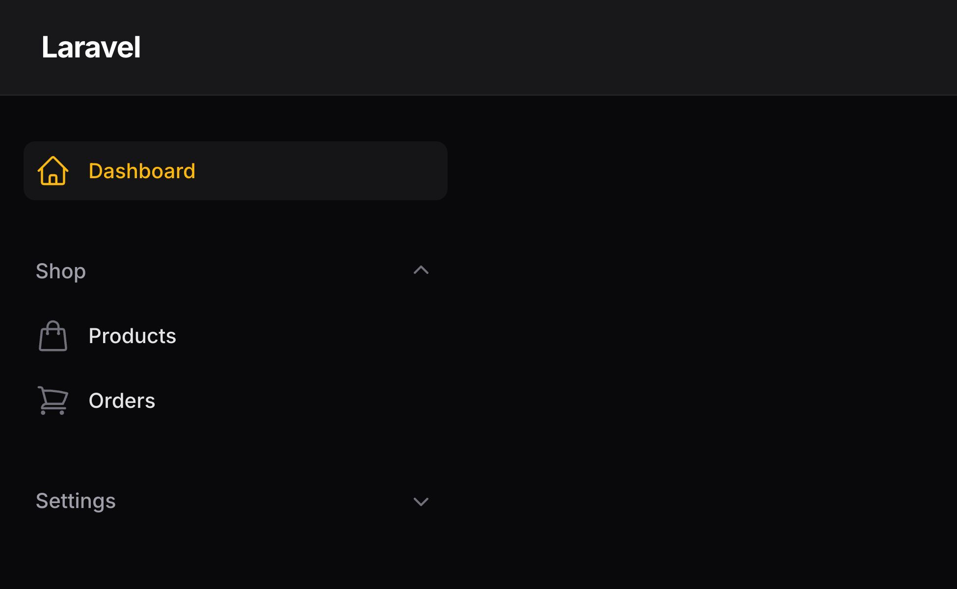 Collapsible navigation groups