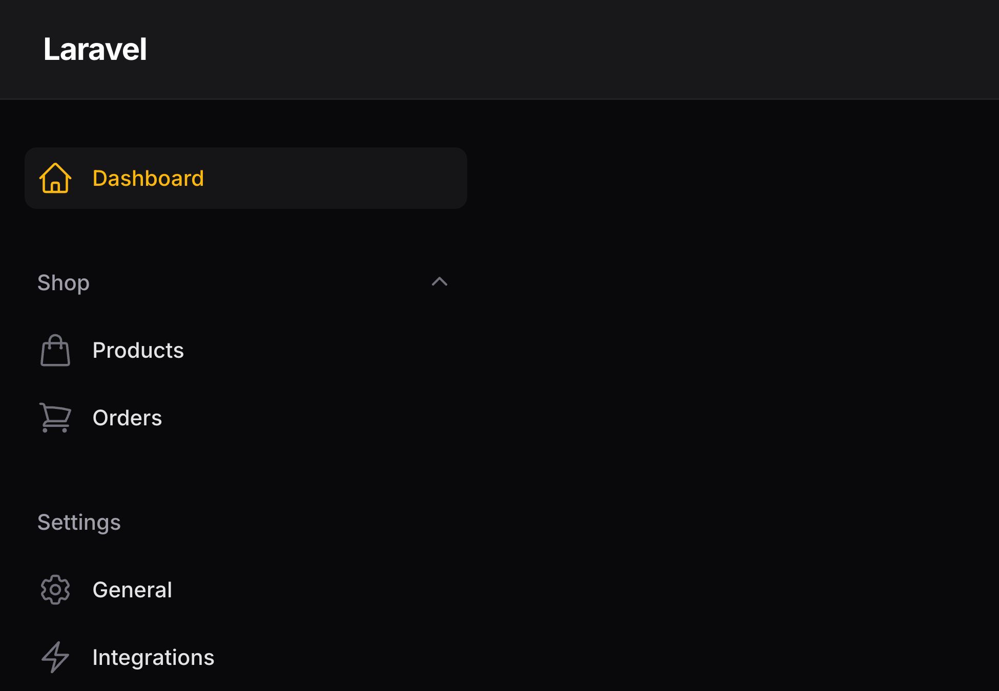 Not collapsible navigation groups