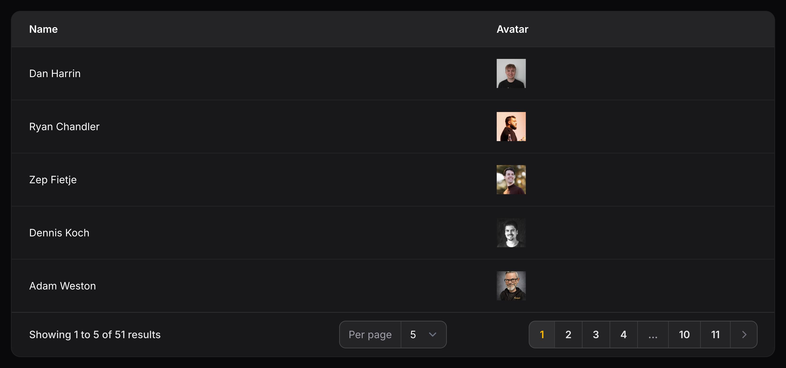Square image column