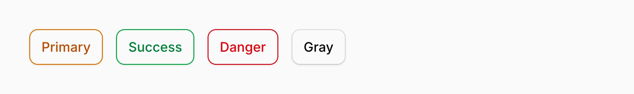 Outlined buttons