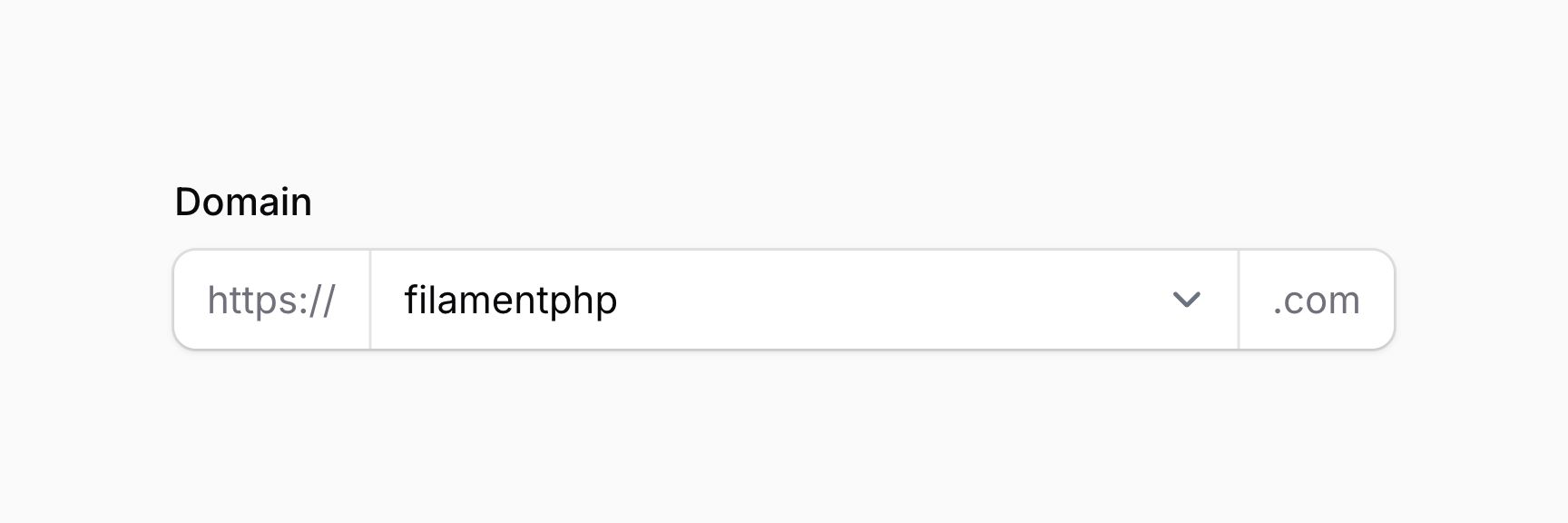 Select with affixes