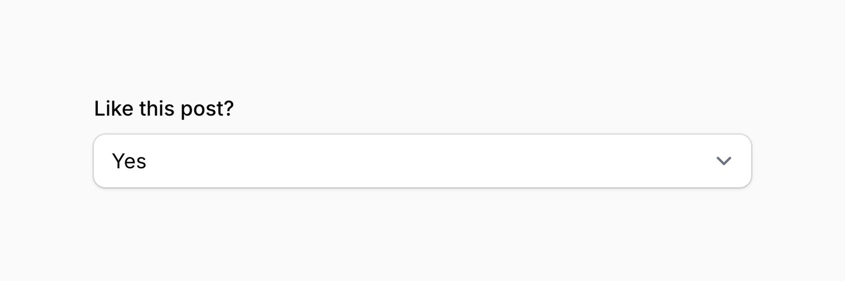 Boolean select