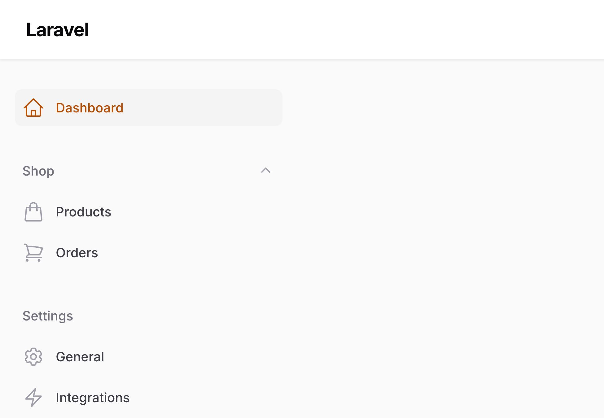 Not collapsible navigation groups