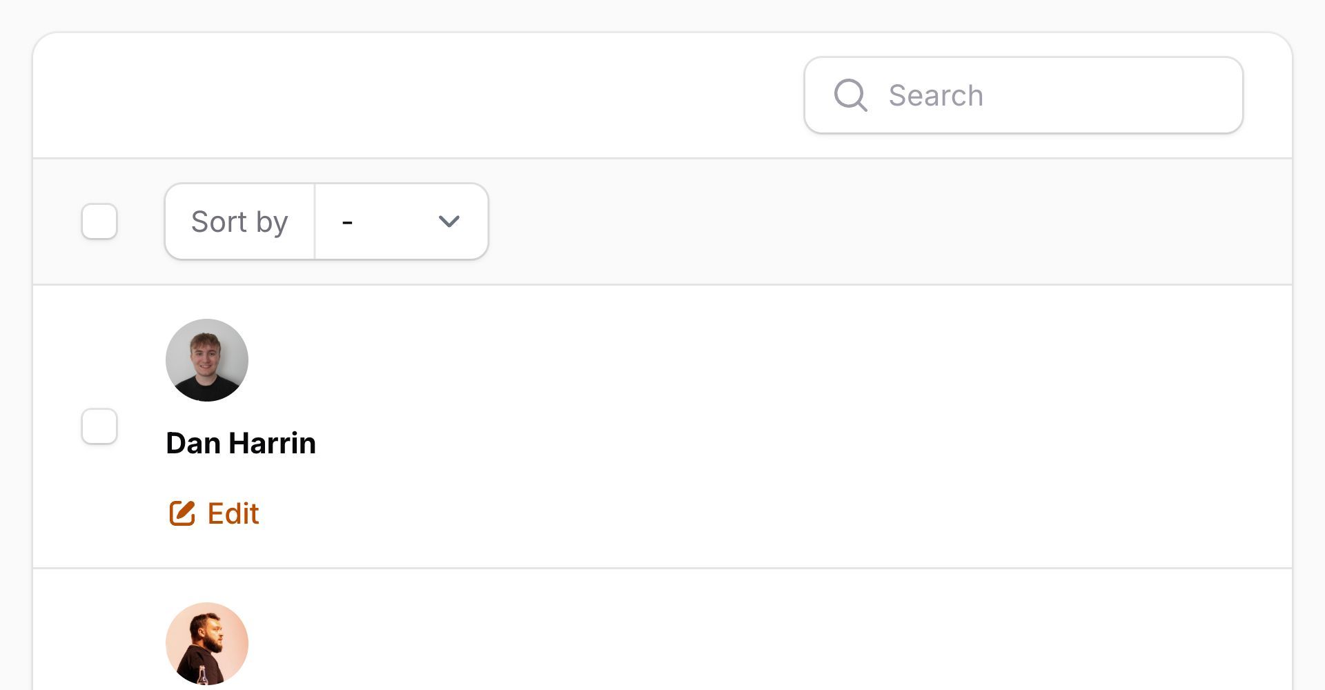 Table with no stack on mobile