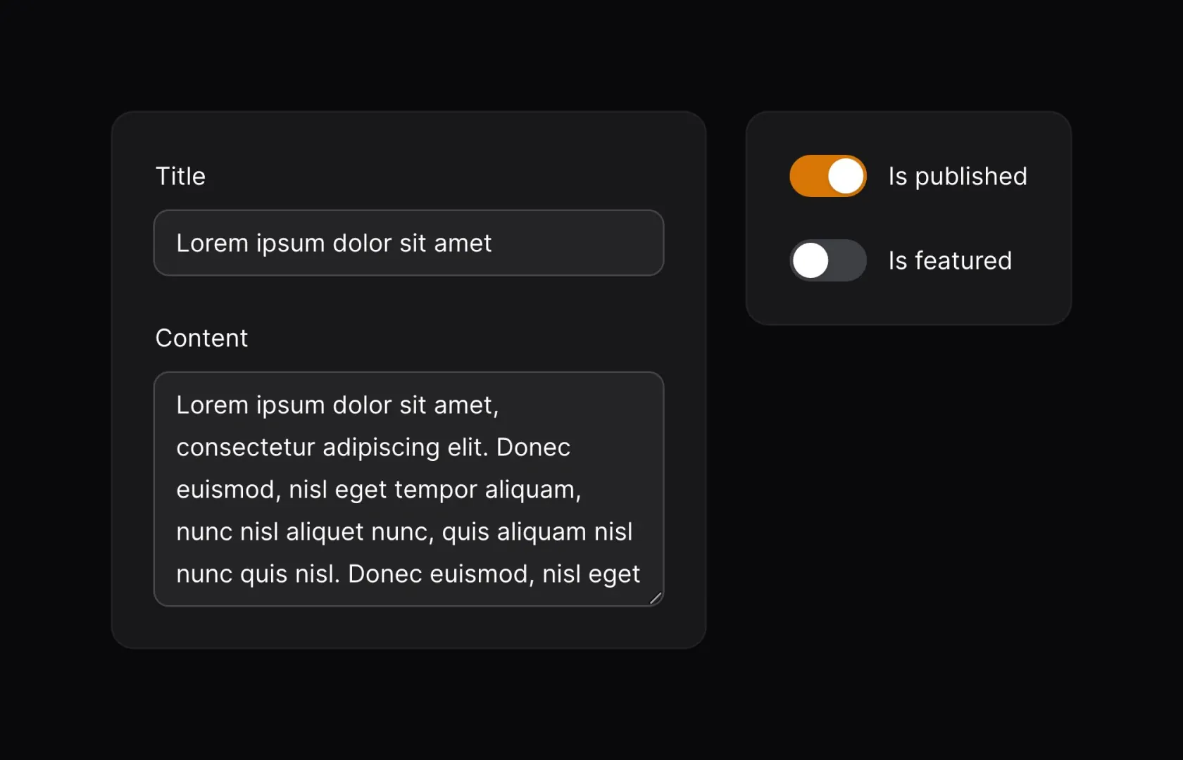 Two Column Split Layout Introducing Filament v3.2 by Alex Six - Filament